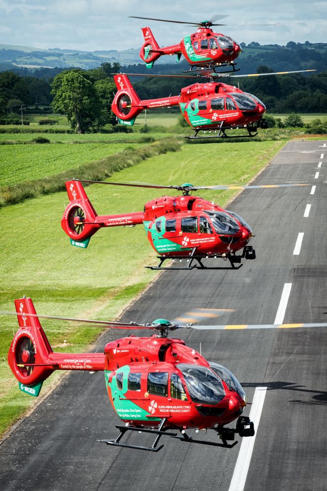 Wales Air Ambulance Hels